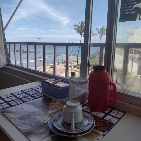 Studio Beira-Mar com Vista Oceânica Privilegiada