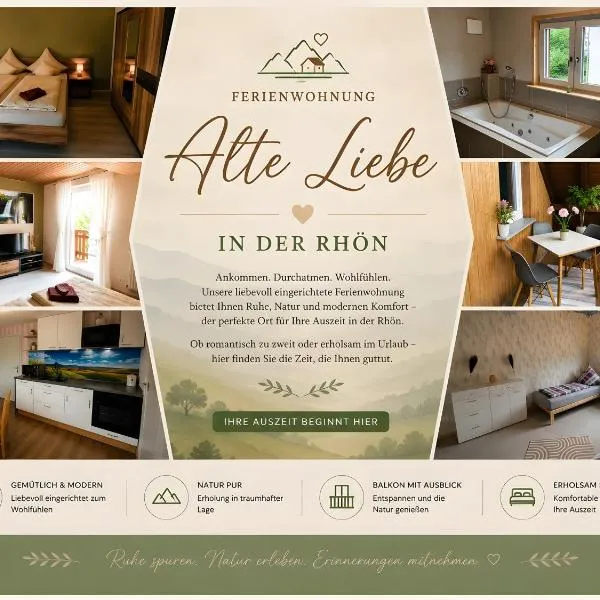 Ferienappartment Alte Liebe, hotel di Poppenhausen