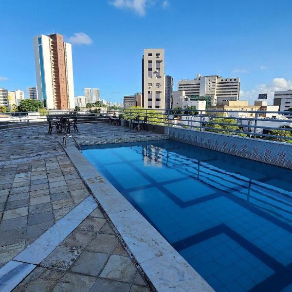 Flat no Condomínio Metrópolis - Ilha do Leite