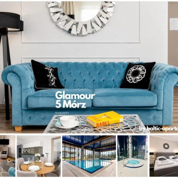 Apartament Glamour - 5 Mórz - Basen - SPA - Sauna, hotel din Sianozety