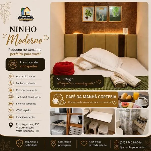 Ninho Moderno: Volta Redonda'da bir otel