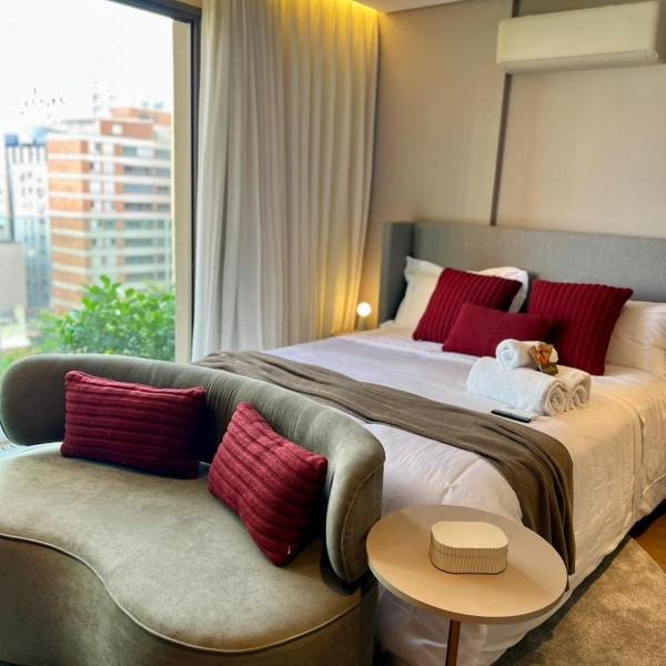 Flat Luxo no Jardins c/ Garagem a 5min da Paulista
