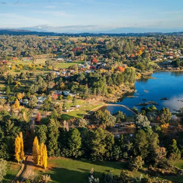 Beechworth Lake Sambell Caravan Park, hotelli kohteessa Beechworth