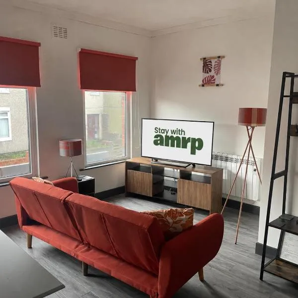 1 Bed Apartment Sleeps 3, Ferryhill Near Durham & WiFi، فندق في Ferryhill