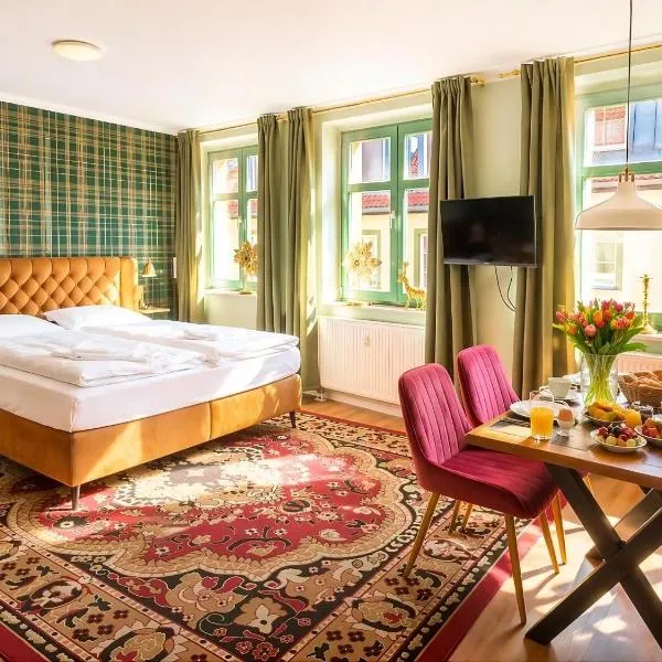 Der grüne Fürst - Appartement 1 am Muskauer Park, hotel u gradu 'Bad Muskau'
