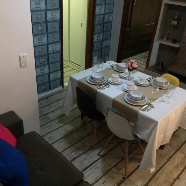 Stylish 2BR 2BA Apartment with Patio near Glória Metro and Santa Teresa