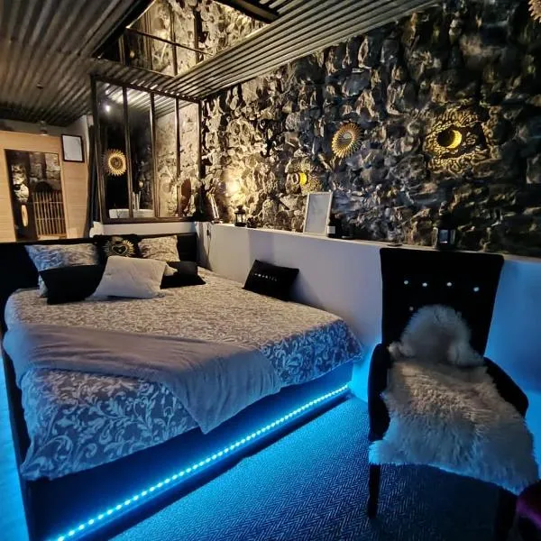 Sweet Loft Grenoble-Love Room avec jacuzzi & sauna، فندق في غرونوبل