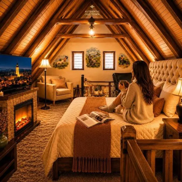 Albert Authentic Old Town Suites - Mountain View & Parking، فندق في براشوف