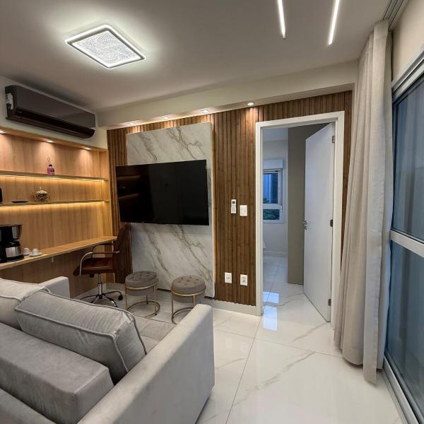 Luxo 1 dorm a 50 metros da Faria Lima com Rooftop, piscina e academia