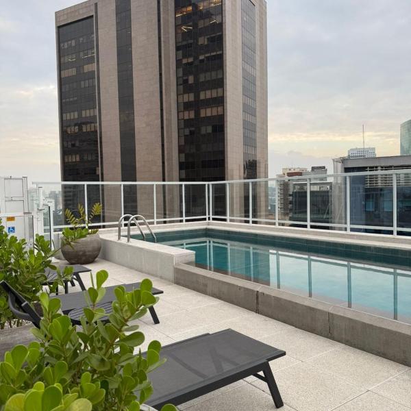 Luxo 1 dorm a 50 metros da Faria Lima com Rooftop, piscina e academia - Foto 4