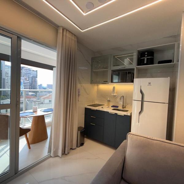 Luxo 1 dorm a 50 metros da Faria Lima com Rooftop, piscina e academia - Foto 5