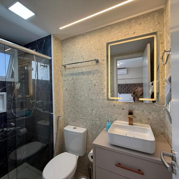 Luxo 1 dorm a 50 metros da Faria Lima com Rooftop, piscina e academia - Foto 3