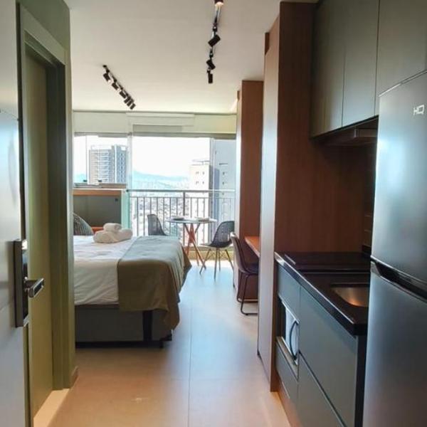 Apto Premium Madá- 22 andar Vista livre cidade - 100 metros do Metrô Vila Madalena - Foto 5