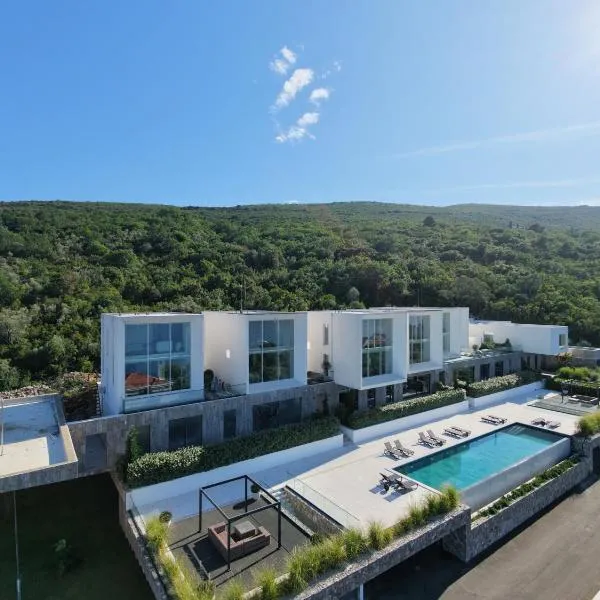 The Cube Luxury Experience, Boka Bay View, Tivat Kotor Bay, Duplex Pool & Terrace, hotell i Tivat