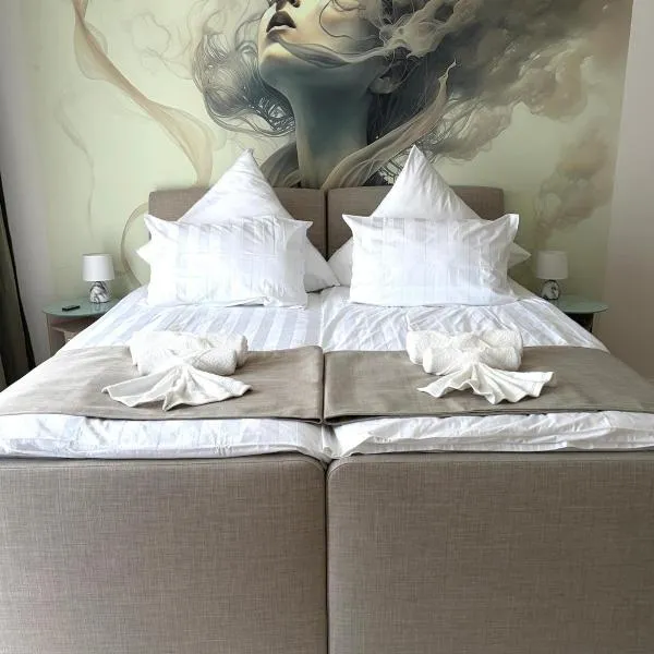 Boutique Apartment mit Balkon, Küche, Zentral, HDZ, BALI THERME, GOP, Hotel in Bad Oeynhausen