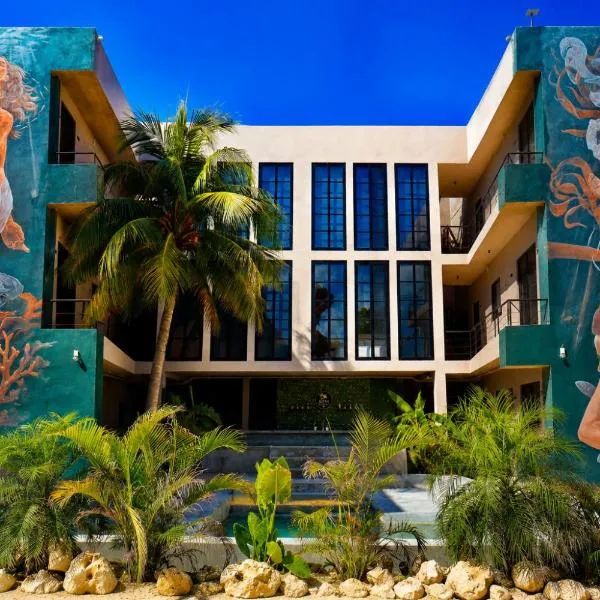 Piscis Art by ÓOL Hotels, hotell i Isla de Holbox