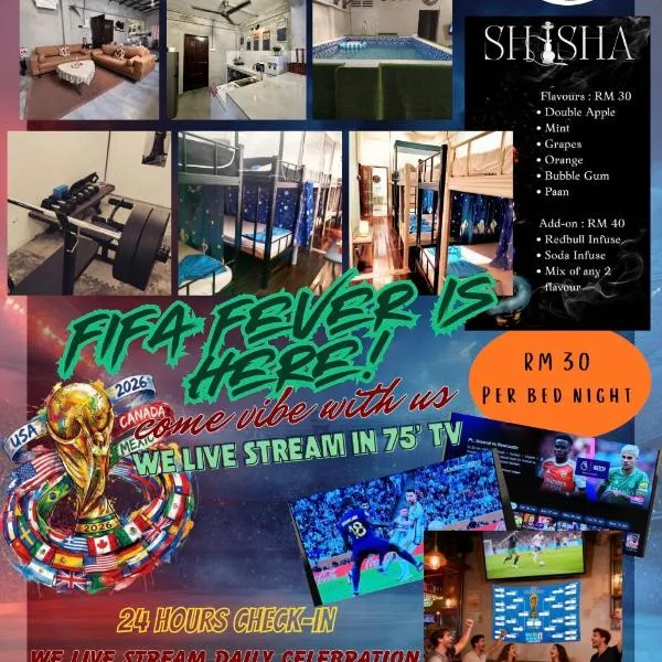 Pirate's Cove, hotel i Melaka