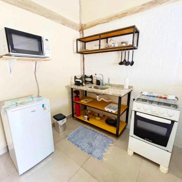 Chalés & Suítes Praia Barequeçaba I Cozinha Compacta - Foto 3