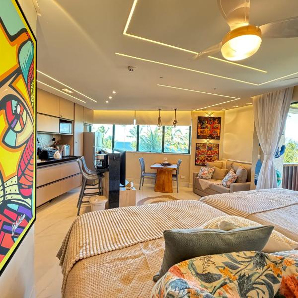 Marulhos resort Muro Alto Flat Premium frente ao mar Porto de Galinhas - Foto 3