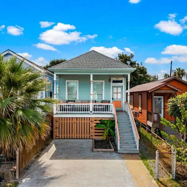 Blue Heron Cottage, hotelli kohteessa Galveston