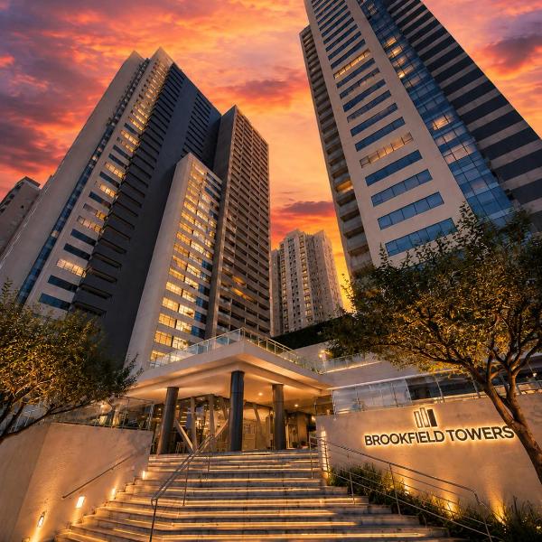 R-Flat Mobiliado com Garagem, 290m do Parque Flamboyant, Mínimo 2 Noites