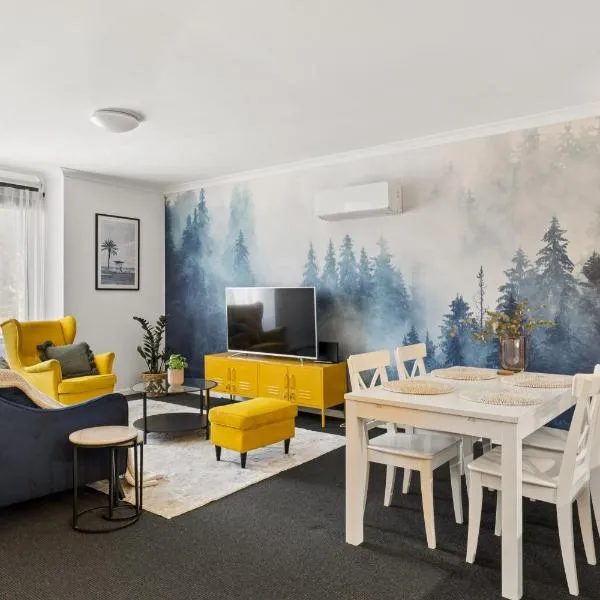 OPTUS Stadium 2BR CBD Apartment with FREE Parking, hotel en Perth