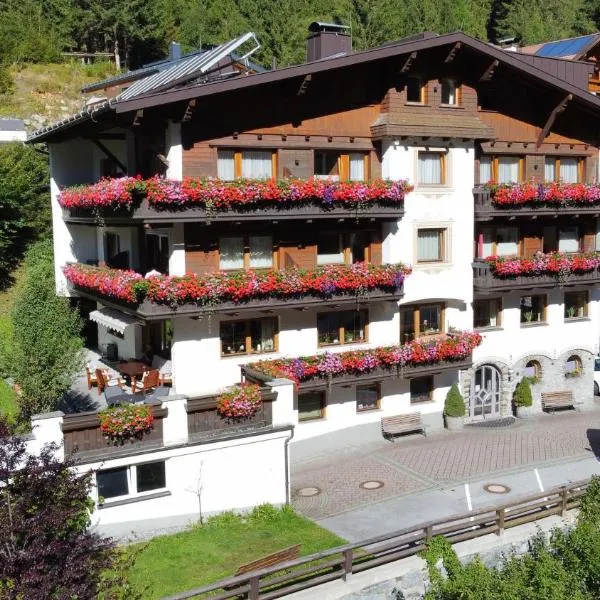 Apart - und Frühstückspension Jägerheim, hotel i Kaunertal