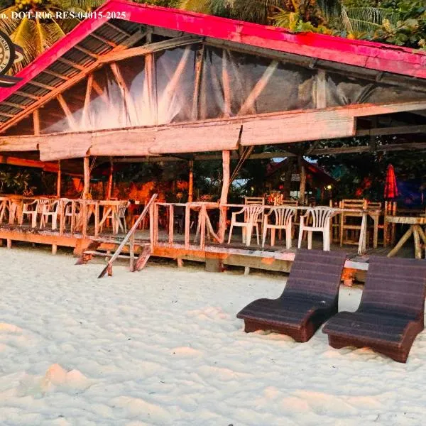 White Beach Front and Cottages, hotel em Buruanga