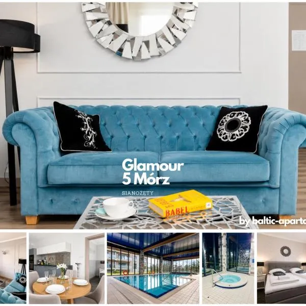 Apartament Glamour - 5 Mórz - Basen - SPA - Sauna, hotel a Sianozety