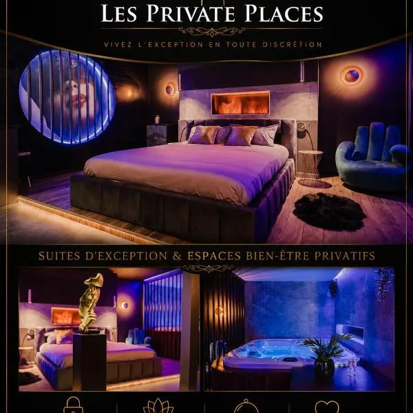 Love Room Les Private Places - Lit King Size et Jacuzzi Privé, Hotel in Orléans