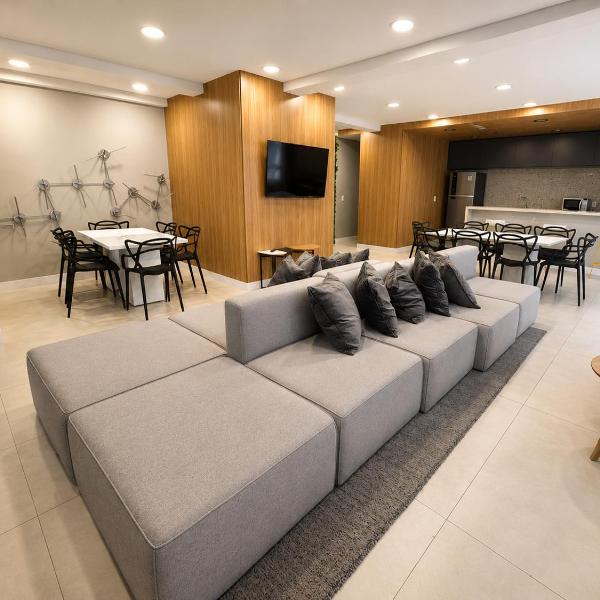 ST007 l Refúgio Moderno e Novo em Pinheiros - Foto 5