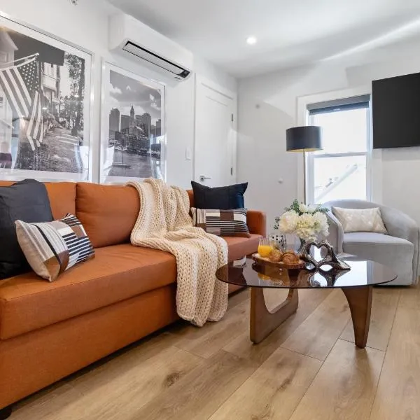 Parking 3BR2Bth Cambridge Boston W&D Subway AC, hotel din Somerville
