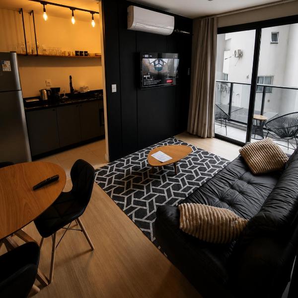 Studio 705 Premium no Centro de Chapecó com Sacada, Piscina, Academia e Vaga Garagem - Prédio Alto Padrão - Foto 2