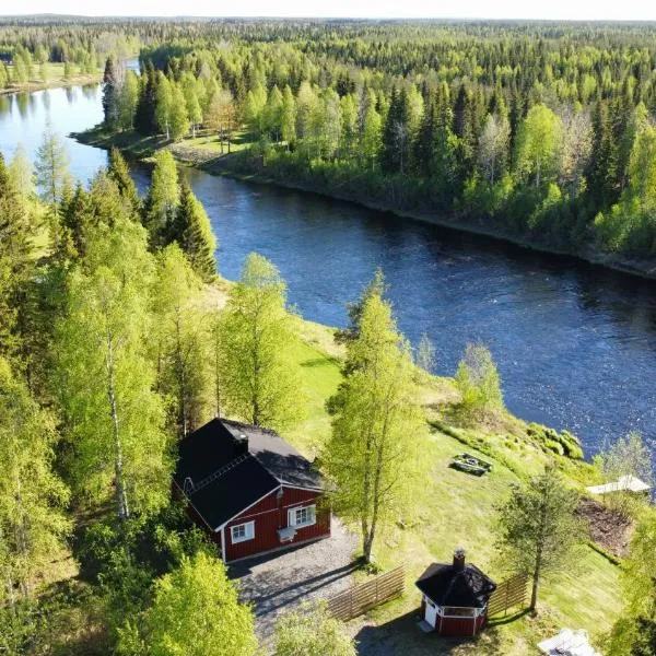 Villa Jokiranta Northern light Riverside, хотел в Рануа
