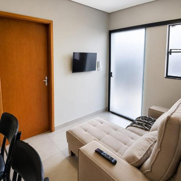 Flat AR Moderno com Ar Condicionado e Estacionamento - Foto 5