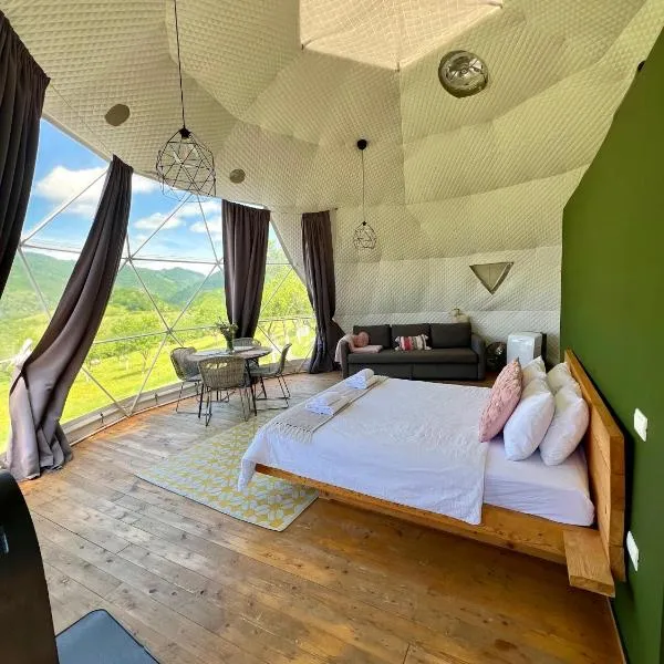Tranquil Dome - Manta's Retreat Glamping Cornereva、Cornerevaのホテル