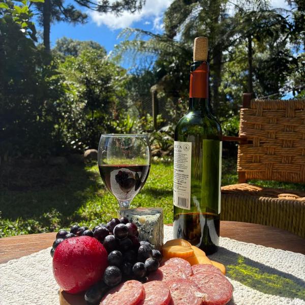 Chalet 3 quartos para até 6 pessoas na Serra Gaucha