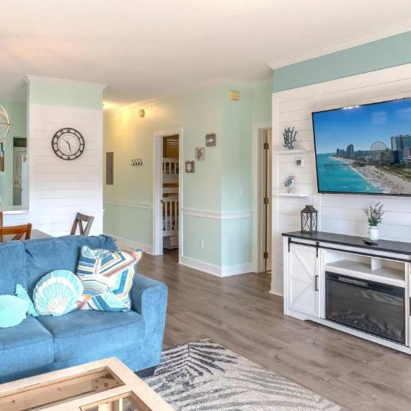 Ground Floor Condo 2 bed 2 bath Riverwalk at Arrowhead Country Club Unit 104, hotel din Myrtle Beach