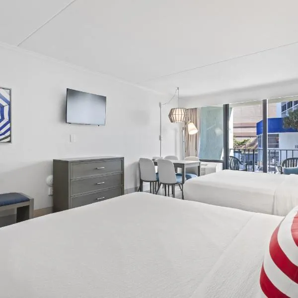 Ocean View Double Queen Suite! - Schooner at Compass Cove 243, hotell sihtkohas Myrtle Beach