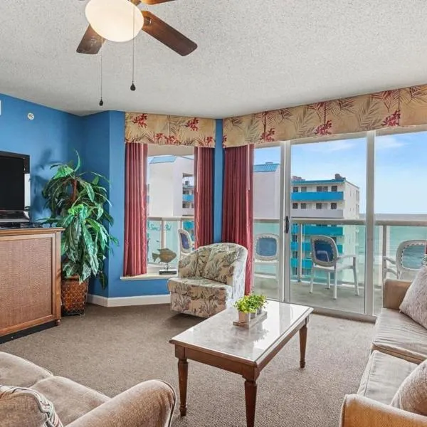 Malibu Pointe Beach Club 606 - Across The Street From The Ocean! Sleeps 12 guests!, Hotel in Myrtle Beach