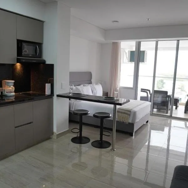 Luxury Viewpoint from your LOFT near the airport, хотел в Картахена де Индиас