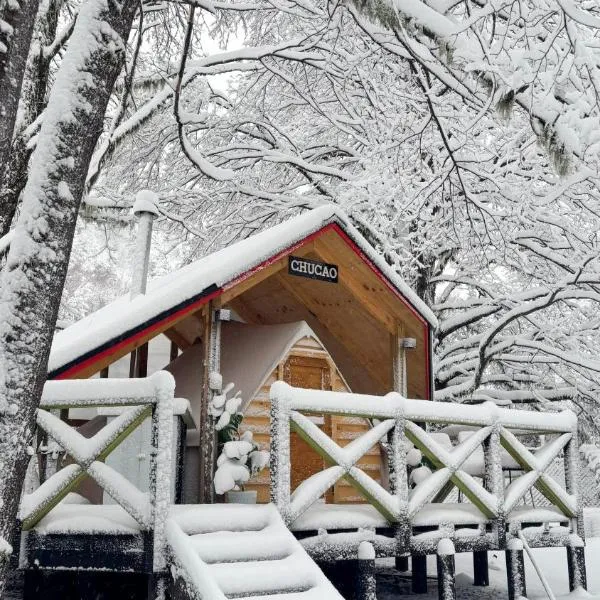 Casa del Árbol - Glamping, hótel í Malalcahuello