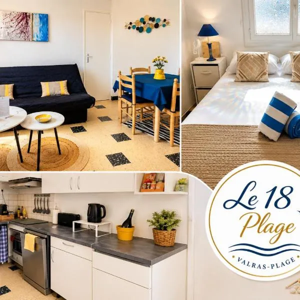 Le 18 plage, hótel í Valras-Plage