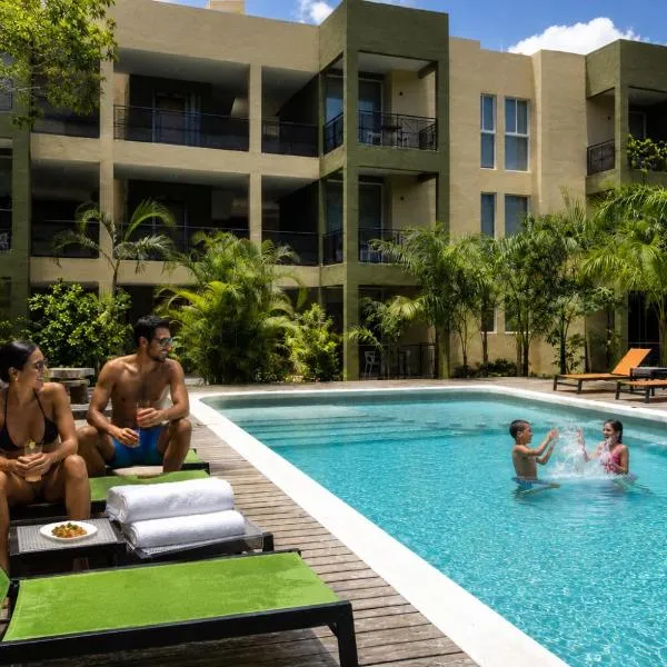 LOL-HA Cancún Hotel Boutique, viešbutis mieste Kankūnas