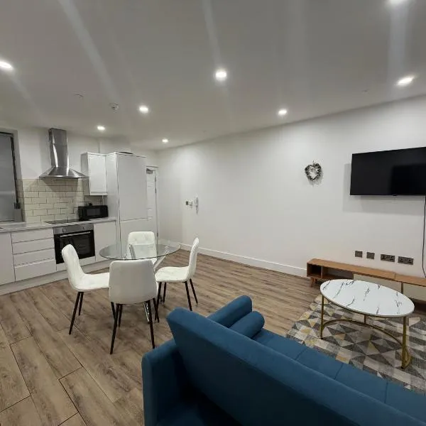 Cozy 1-BDR Apartment with Free parking, sleeps 4، فندق في ولفرهامبتون