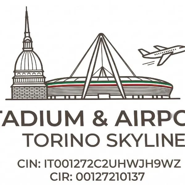 Stadium & Airport Torino Skyline, hotel en Turín