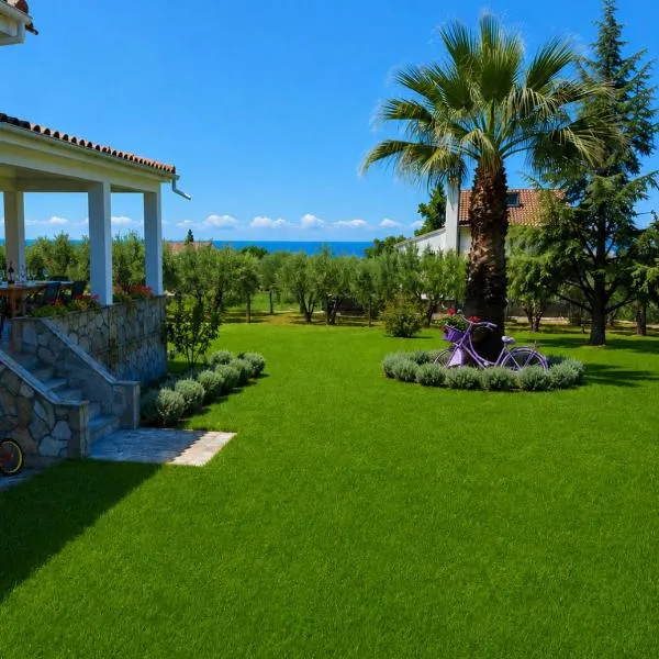 Private Villa Sea View BBQ, viešbutis mieste Epanomis
