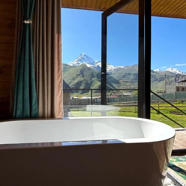 Mtaura Cabins, hotel v destinácii Kazbegi