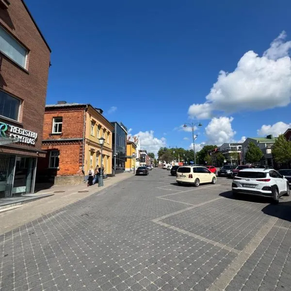 CITY CENTER apartamentai self check in, Hotel in Telšiai