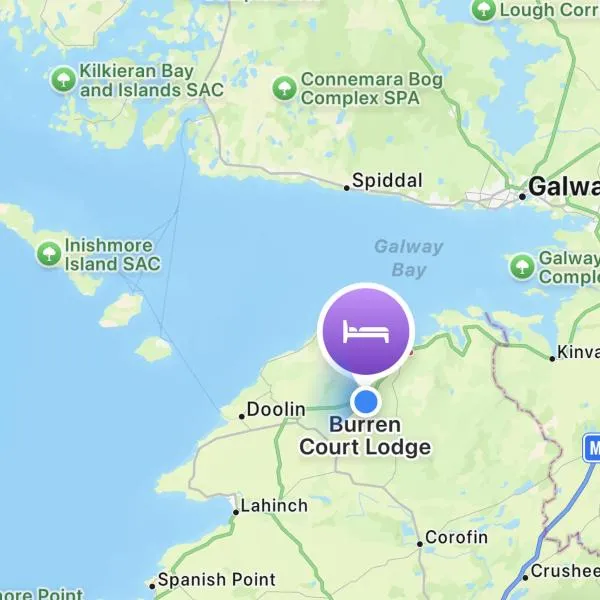 Burren Court Lodge, hotel v mestu Ballyvaughan